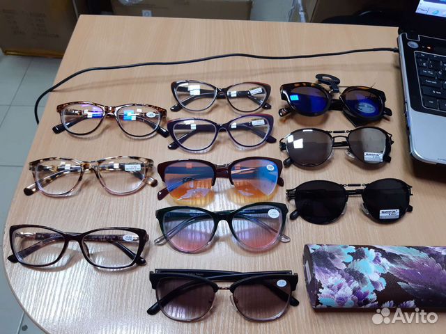 Очки с диоптриями 58-60 и 62-64 мм