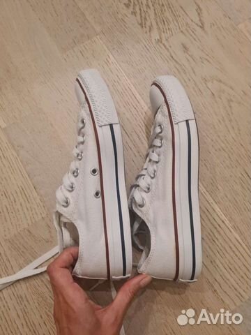 Кеды Converse оригинал 39 белые