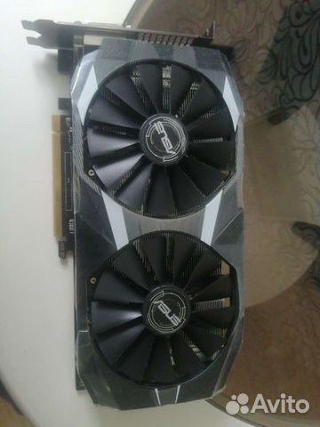 Видеокарта Asus RX 580 4gb