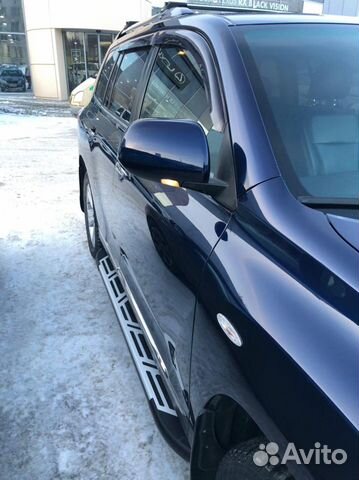 Пороги на Toyota Highlander