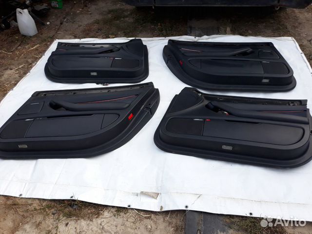 Обшивки карты дверей Audi A8 D3