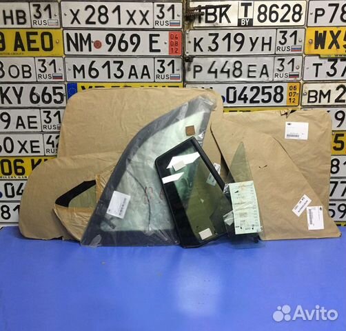 Стекло боковое опускное для Iveco левый руль