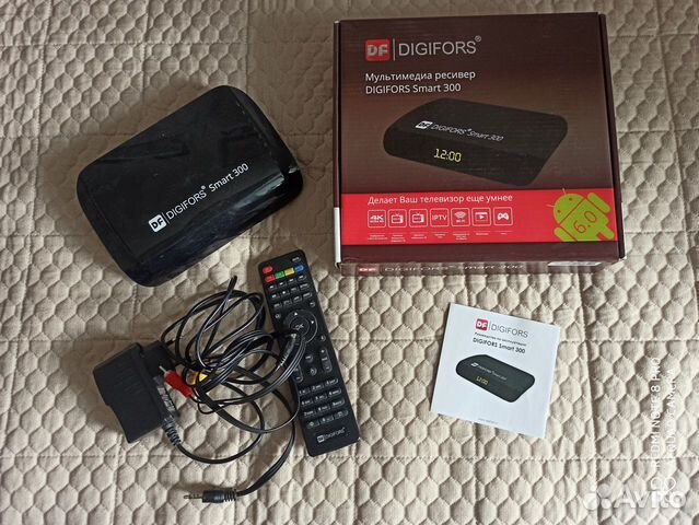 TV-тюнер Smart-TV Digifors HD300 DVB-Т2 Android 6