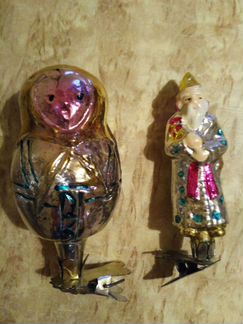 Елочные игрушки СССР