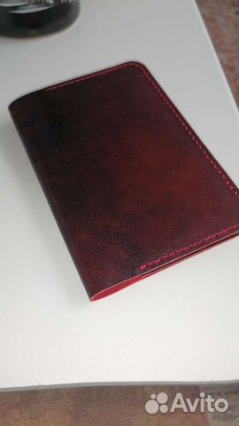 Обложка на паспорт натуральная кожа