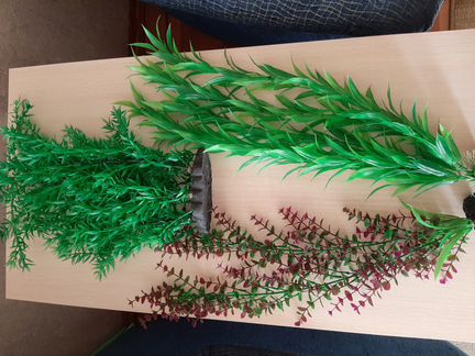 Искуственное растения для аквариума