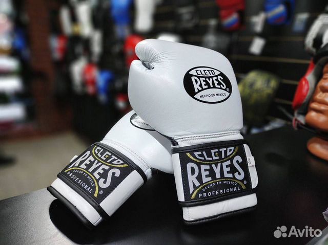Боксерские перчатки Cleto Reyes White