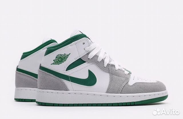 Jordan 1 Mid SE White/Pine Green (6.5y/39eu)