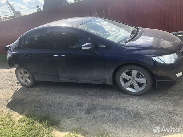 Honda Civic 1.8 AT, 2008, битый, 180 000 км