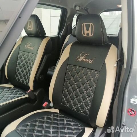 Чехлы Honda Freed Spike (3D ромб)