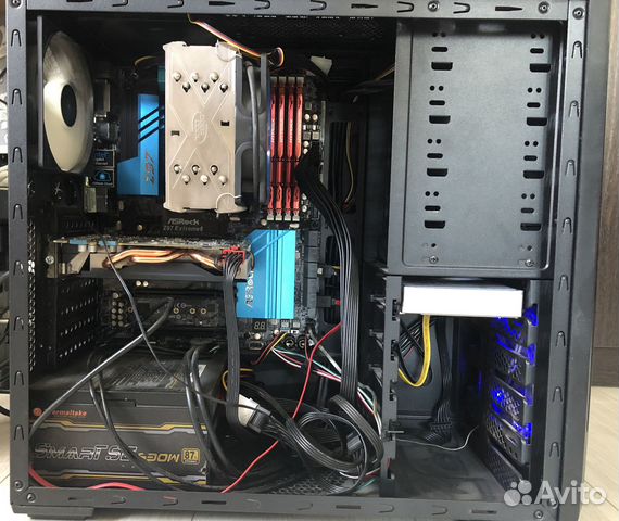 Компьютер AsRock z97 extreme6 i7-4770 16 Gb 1866MH