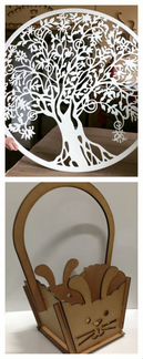 3D и 2D шаблоны для станков чпу