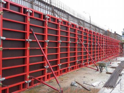 Опалубка стеновая крупнощитовая