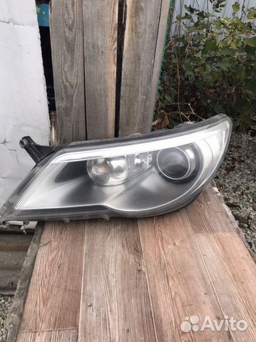 Фара левая Volkswagen Tiguan 1 2007-2011