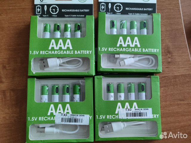 Аккумулятор литийонный 1,5В, размер ааа