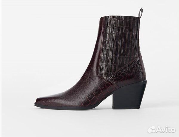 boots croco zara