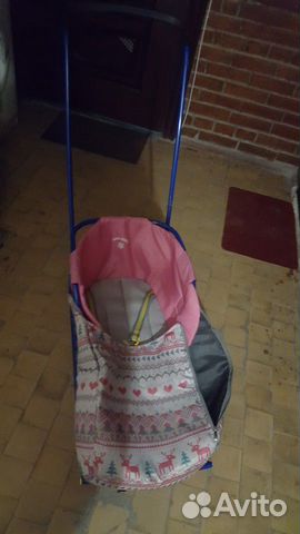 Коляска санки