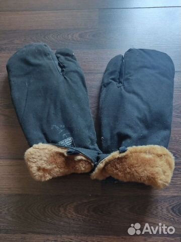 Рукавицы меховые 3х палые натуральная овчина