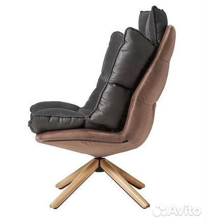 Кресло DC-1565C коричневое