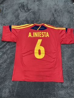 Футбольная майка сборной Испании 2008 Iniesta