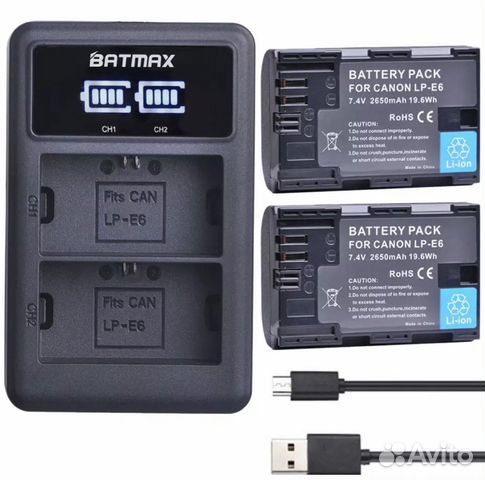 Аккумулятор Canon 5DS R,5D II,5D III,6D,7D,70D,80D