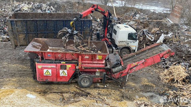 Аренда дробилки шредера для дерева и тко тбо