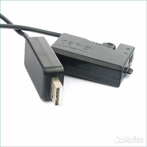 Canon LP-E10 питание от USB с адаптером от сети