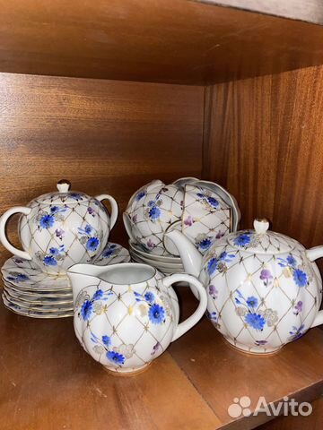 Сервиз лфз сетка. 18 предметов