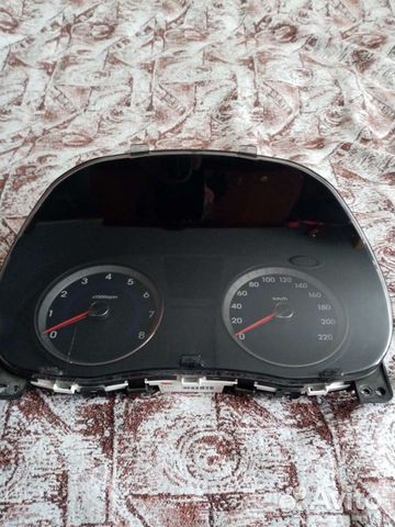 Панель приборов Хендай Солярис 2012год