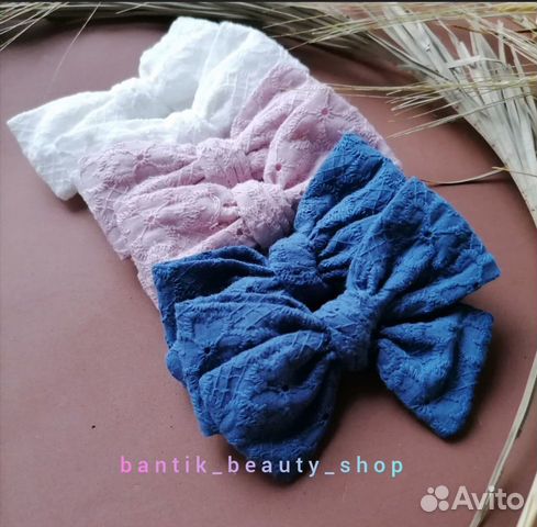 Бантики ручной работы