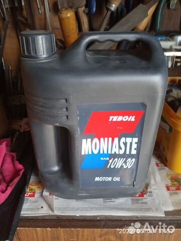 Финское моторное масло Moniasto 2 шт