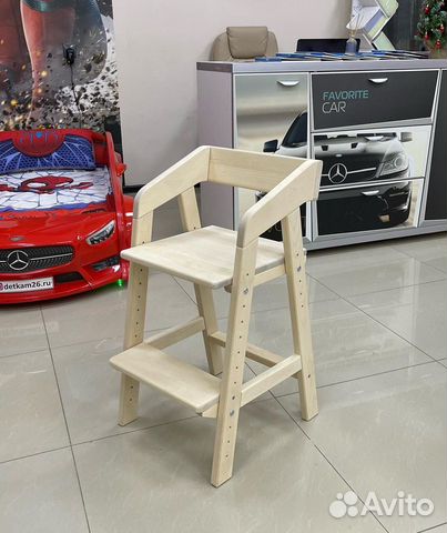 Стул детский растущий Крепыш (без покраски)