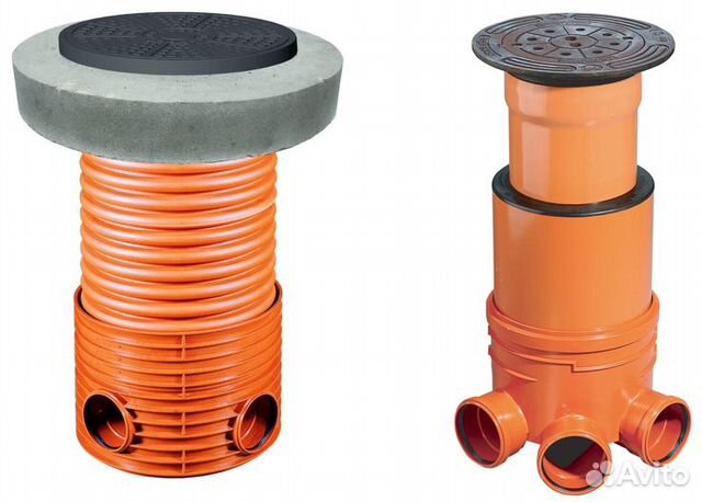 Колодцы пластиков смотровые 425 и 273