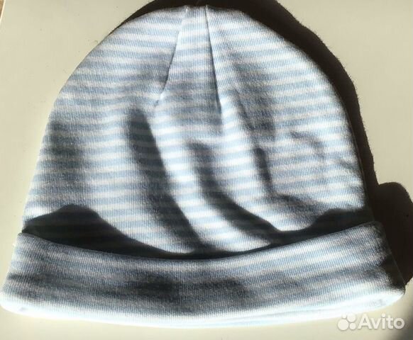 Шапочка для новорожденного baby club, р. 56, новая