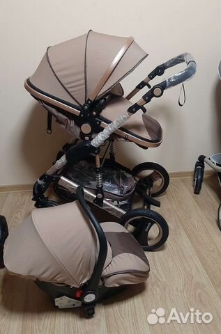 Коляска 3в1 трансформер Новая(цвет эксклюзив)