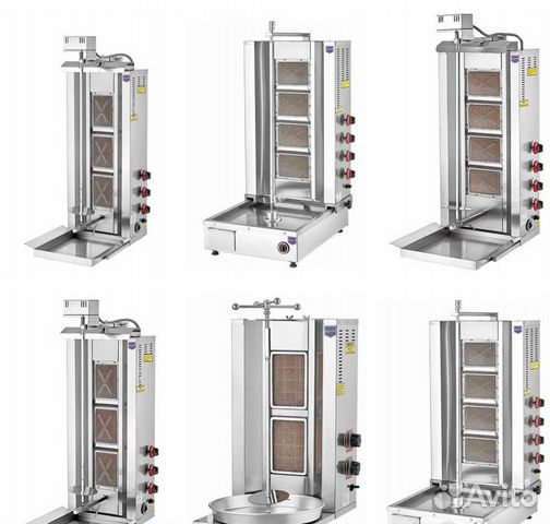 Газовый гриль для шаурмы Remta