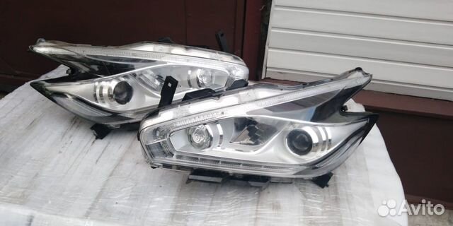 Оригинальные фары на Nissan Murano z52 led