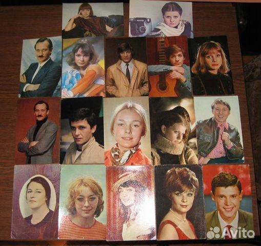 Открытки Актеры