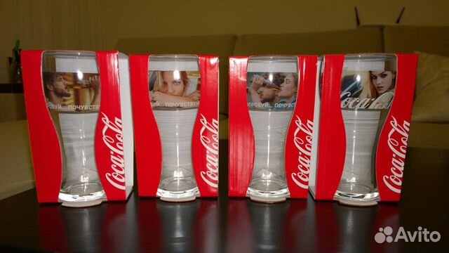 Коллекционные стаканы Coca-Cola
