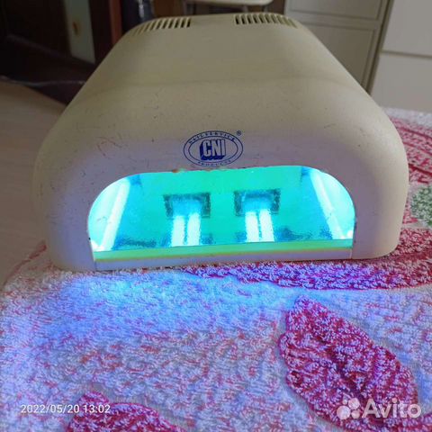 Уф лампа для ногтей бу