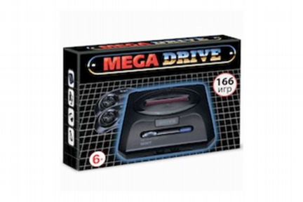 Игровая приставка 16 Bit MD 166-in-1