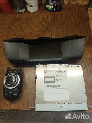 Комплект Магнитола джойстик и экран на BMW 5 F10