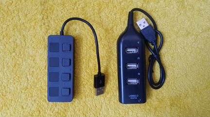 Новые 4-х портовые USB 3.0 хаб / USB 2.0 хаб