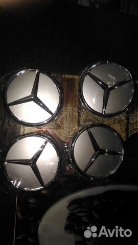 Заглушки для литых дисков мерседес 75мм