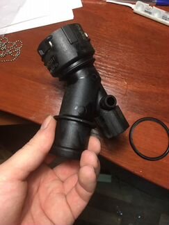 Сливной патрубок радиатора Fabia 2