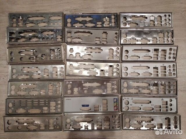 Задние планки для материнских плат