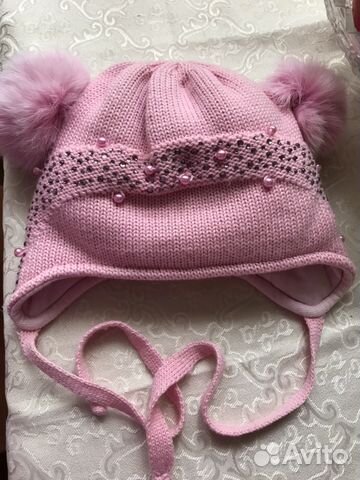 Шапочка оооочень тепленькая,мех кролик