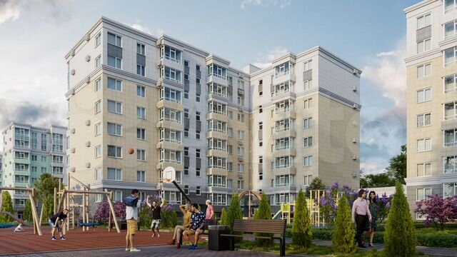 2-к. квартира, 57,6 м², 2/9 эт.