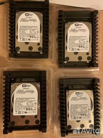 Жесткие диски серверные wd1000dhtz 1tb 4шт