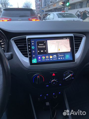 Anroid магнитола Hyundai Solaris